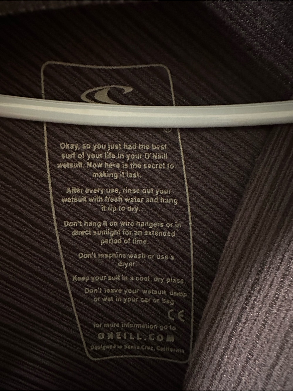 O'Neill Black Full One-Piece Wetsuit 3/2 - Picture 5 of 7